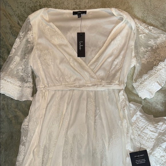 Lulus Memorable Moments White Lace Midi Dress - Picture 2 of 11